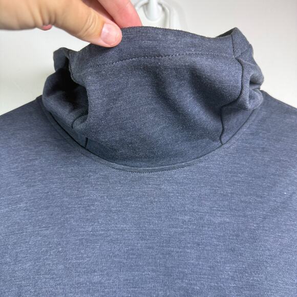 JCrew Authentic Fleece Hoodie Preppy Pullover Winter Men XL Long Sleeve Outdoor - Picture 3 of 13